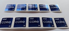 10 x Intel Core i9 Sticker