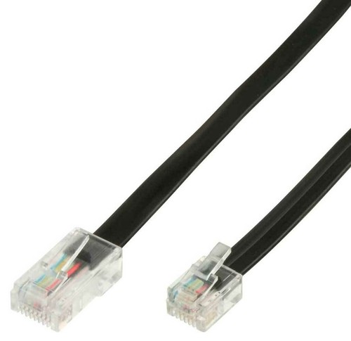 Telefonkabel rj11 auf - 2m,