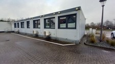 Bürocontainer- Anlage  18,5 x 6m, GEG, Klima,  hochwertig, Modulraumcontainer 