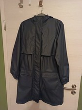 Parka, Umstandsjacke mit Babyeinsatz, Blau, Gefüttert, Größe 38