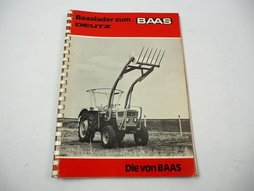 Baas frontlader zum deutz - frontlader,