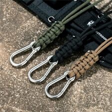 Paracord Schlüsselanhänger Messerzieher Handarbeit geschenk Karabiner Lanyards