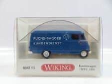 1:87 Wiking 026503 Kastenwagen MB L 319 Fuchs Bagger W17 