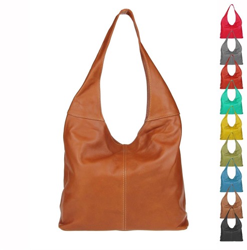 Ital damen leder shopper - ital,