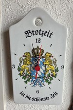 Bayerische Brotzeit Uhr