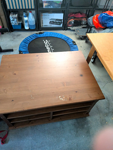 Rechteckiger couchtisch holz - couchtisch,