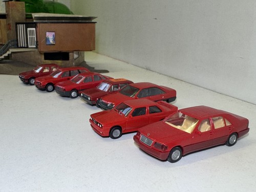 Herpa wiking modellautos - h0,