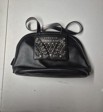 Versace Jeans Handtasche Sommerkollektion Aus Leder Schwarz