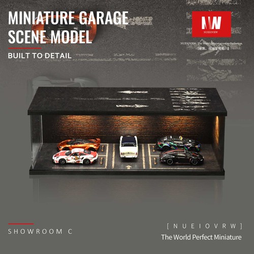 Diorama stadt garage - diorama,