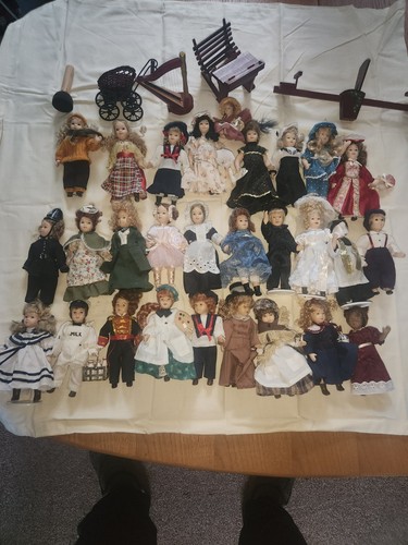 Porzellan puppen sammlung - 28, puppen-sammlung