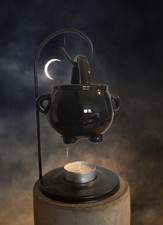 Teelichthalter Hexenkessel