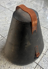 Alt Pickelhaube Lederhelm