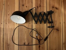 Industrielle Scheren-Wandlampe
