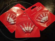 KONSTSMIDE Ersatzbirnen 3 Päckchen! 2604-052 2,4V/0,168W klar neu