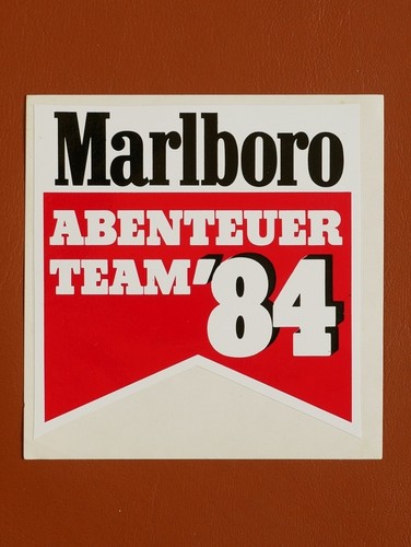 Aufkleber marlboro abenteuer - aufkleber,
