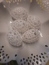 5 Ostereier umhäkelt