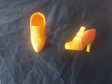 ⛱ Barbie Petra  Bratz My Scene Clone ⛱   Pumps Stiefel Schuhe  ⛱  gelb orange  ⛱