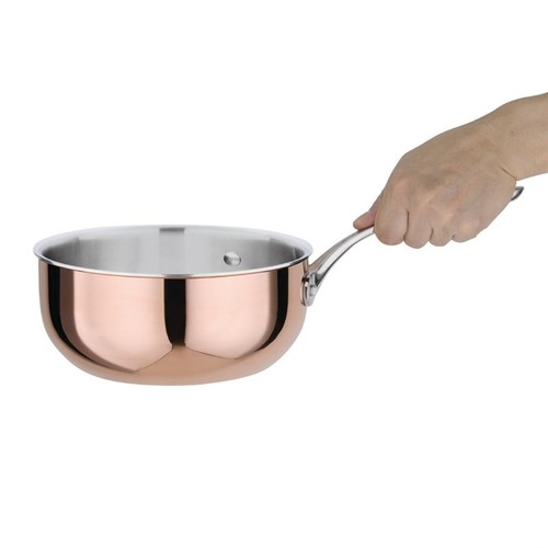 Vogue tri wall kupfer sauteuse - kupfer,