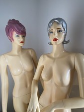 2 Schaufensterpuppen Art Déko