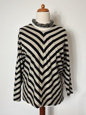 Barbara Lohmann Pullover Gr. 42-44 Leinen Hanf Baumwolle 