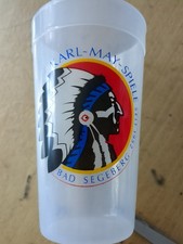 Winnetou. Karl May Spiele. Fan Artikel. Bad Segeberg. Plastik Becher. Brice