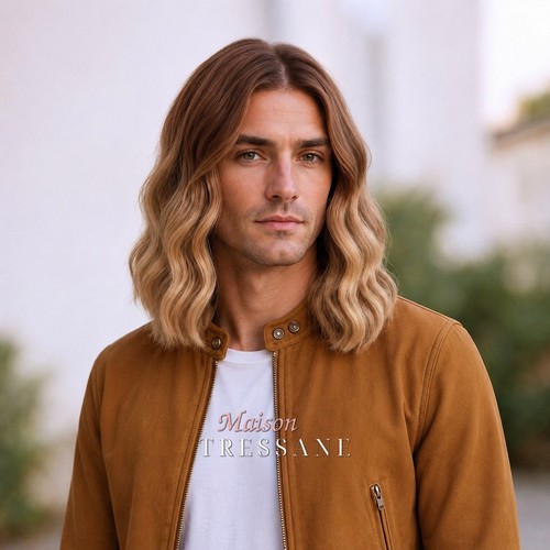 Herrenperücke blond kurz - herrenperücke,