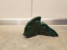 Malachit Fisch Edelstein Tier