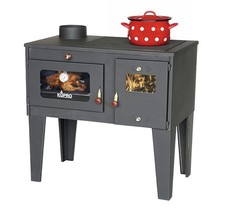 Kaminofen mit Backfach und
