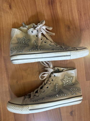 Ash leder sneakers - ash,