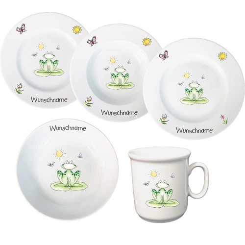 Kindergeschirr frosch - kindergeschirr,