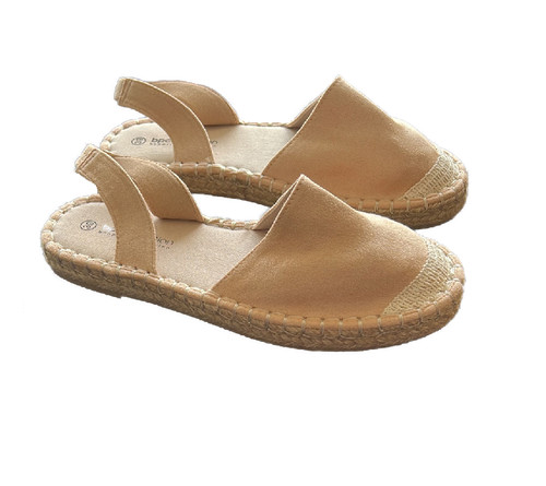 Damen espadrilles beige - espadrilles, gr