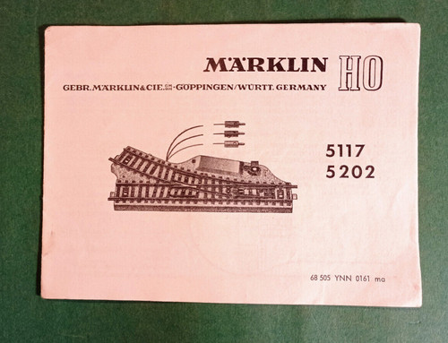 Märklin anleitung - 1:87, h0