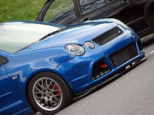 Cupra front bumper splitter - r,