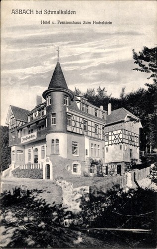 Asbach schmalkalden im - ak,