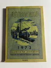 Ostfreesland kalender 1973 - ostfreesland,