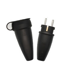 ABL Schuko Stecker 230V wasserdicht und Schuko Kupplung IP44 Außenbereich