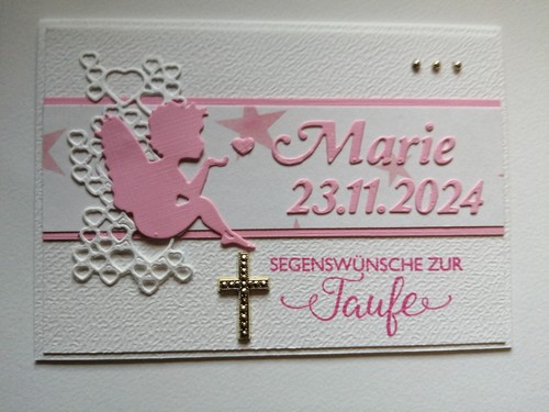 Karte zur taufe mit - mit, vornamen