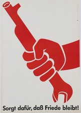 Original ANTI-KRIEG Plakat
