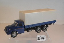1/87 Tatra 148 LKW Pritsche/Plane blau/grau #8606