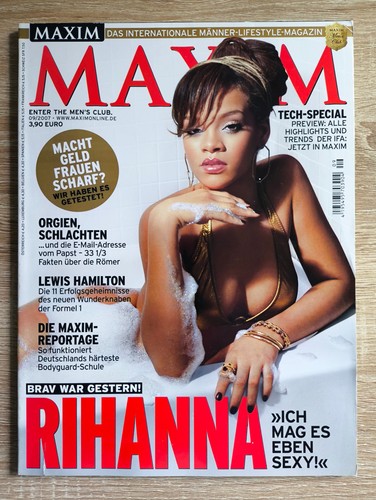 Maxim september 2007 rihanna - maxim,