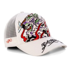 Ed Hardy Hell Swinger Snapback Cap weiß 97676