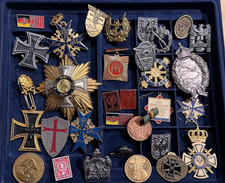Gruppe Medaille Orden Kreuze
