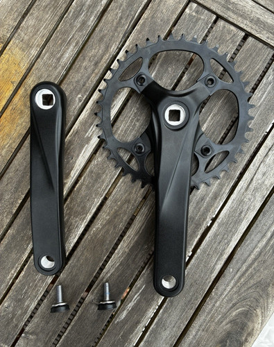 Fahrrad kurbelsatz schwarz - kurbelsatz,