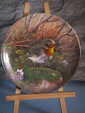 Tirschenreuth Sammelteller, Rotkehlchen, Wandteller, Mit Zertifikat