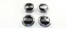 Alu Sechskant Felgendeckel poliert für BBS RS Felge 58mm Gewinde