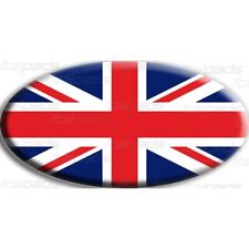 Union Jack Royal British Flag Sticker Abzeichen Englische Flagge Range Rover OVAL