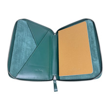 Jaeger-LeCoultre Dokumententasche Dokumentenmappe Aktenmappe Grün mit Notizbuch