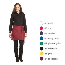 Leiber Vorbinder 11/261 Bistro Kellner Service Gastro Schürze 45x80 Mischgewebe