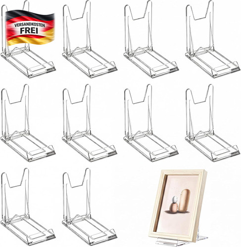 10er acryl teller und - 10er, teller-