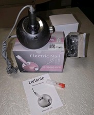 Delanie Nagel Maniküre Pediküre Fräser Gel Acryl 35000 RPM Ovp grau lila 